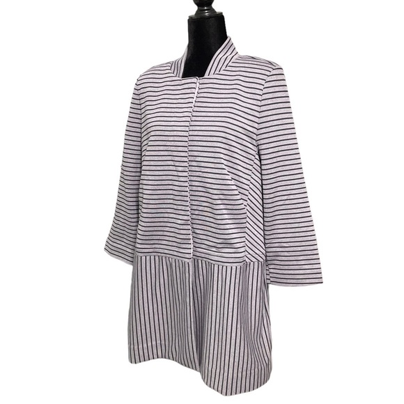 Cabi Dappled StripeCar Coat Style 5474 - Picture 1 of 16